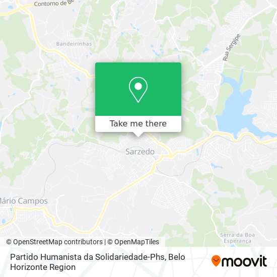 Partido Humanista da Solidariedade-Phs map