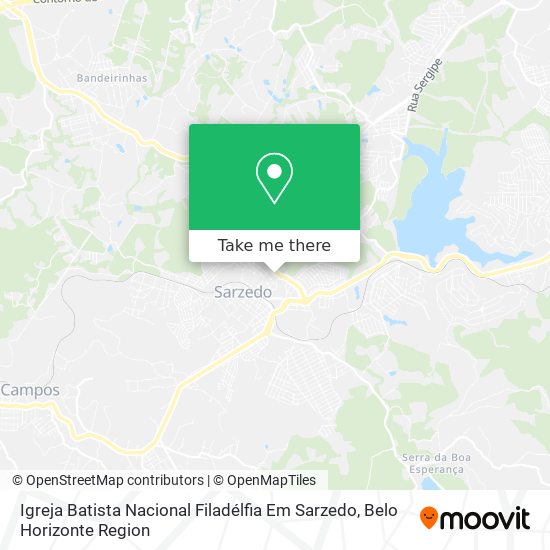 Igreja Batista Nacional Filadélfia Em Sarzedo map