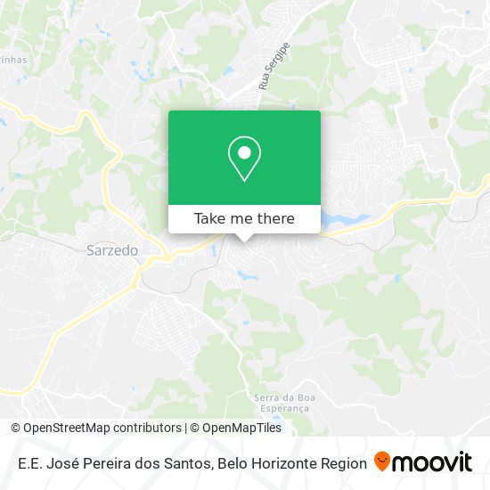 E.E. José Pereira dos Santos map