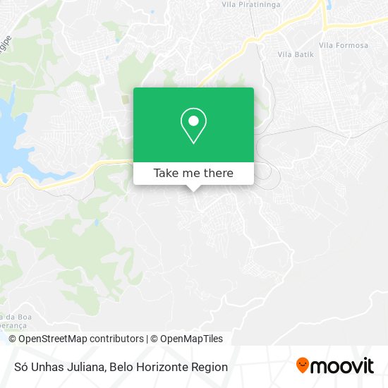 Só Unhas Juliana map