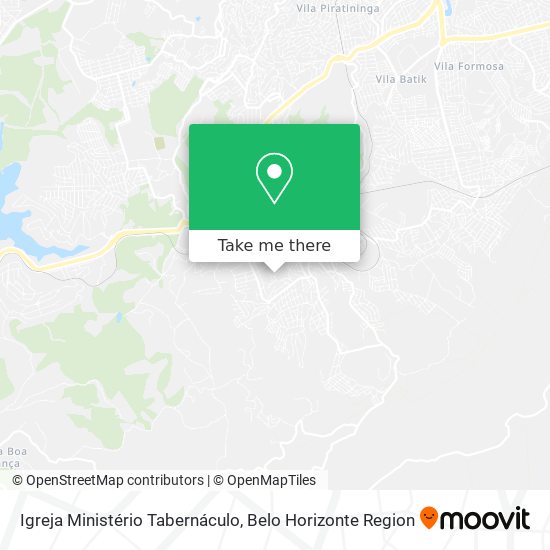 Igreja Ministério Tabernáculo map