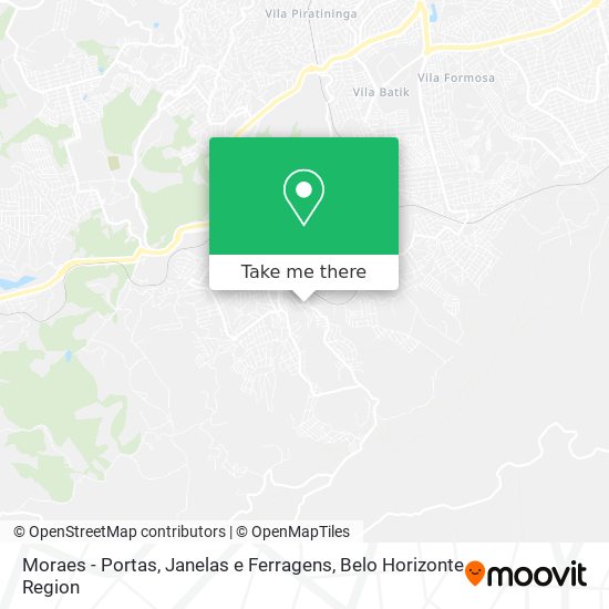 Moraes - Portas, Janelas e Ferragens map
