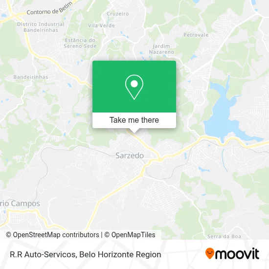 R.R Auto-Servicos map