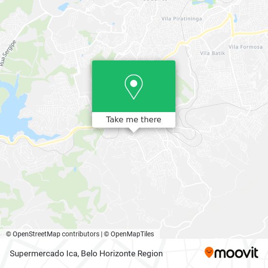 Supermercado Ica map