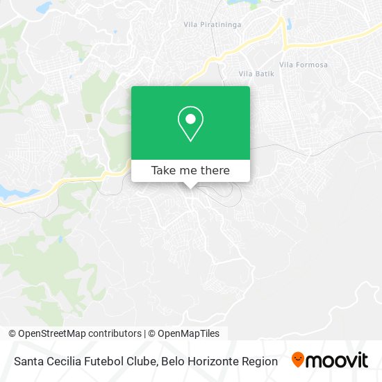 Santa Cecilia Futebol Clube map