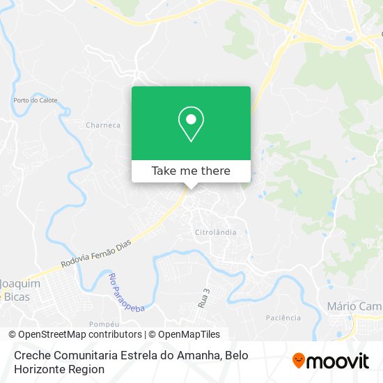 Creche Comunitaria Estrela do Amanha map