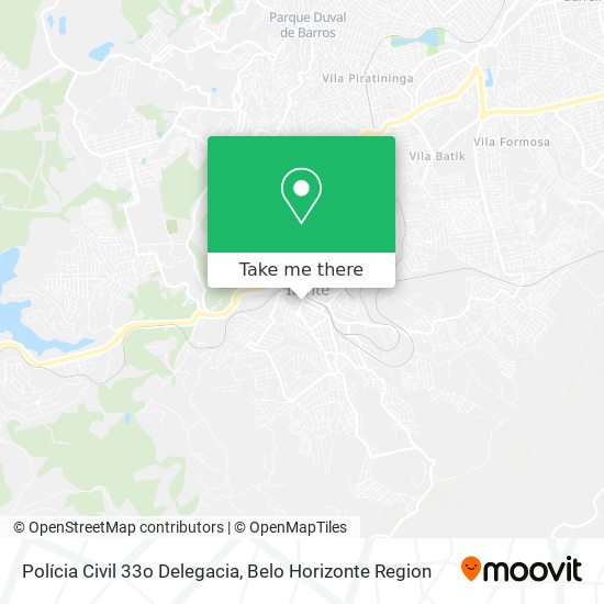 Polícia Civil 33o Delegacia map