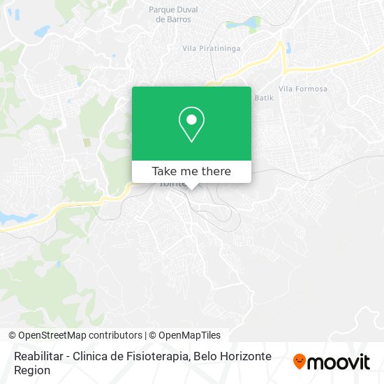 Reabilitar - Clinica de Fisioterapia map