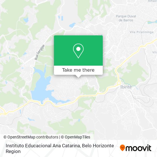 Instituto Educacional Ana Catarina map