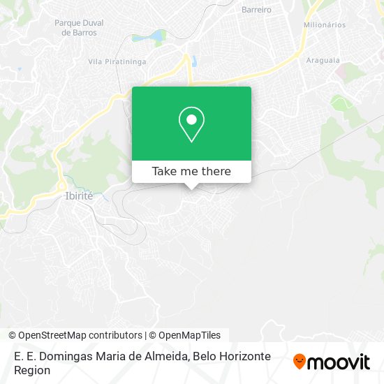 E. E. Domingas Maria de Almeida map