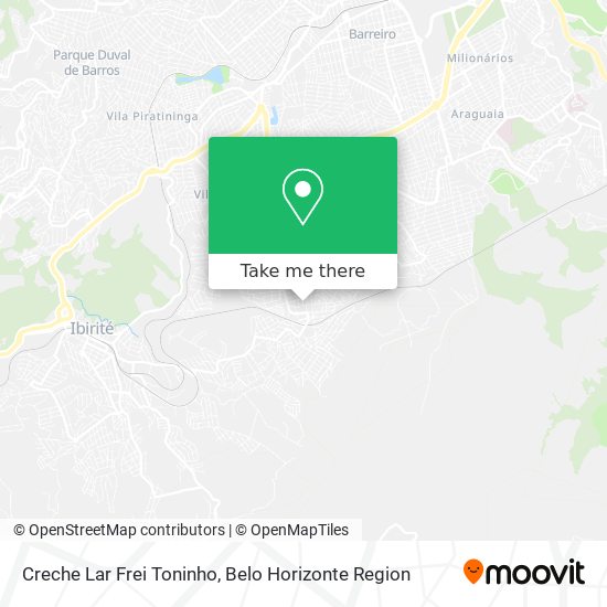 Creche Lar Frei Toninho map
