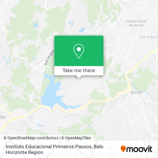 Instituto Educacional Primeiros Passos map