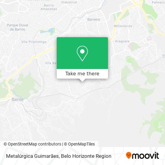 Metalúrgica Guimarães map