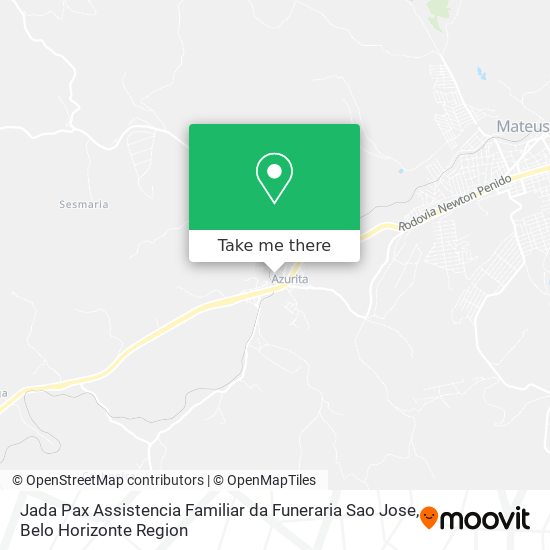 Jada Pax Assistencia Familiar da Funeraria Sao Jose map