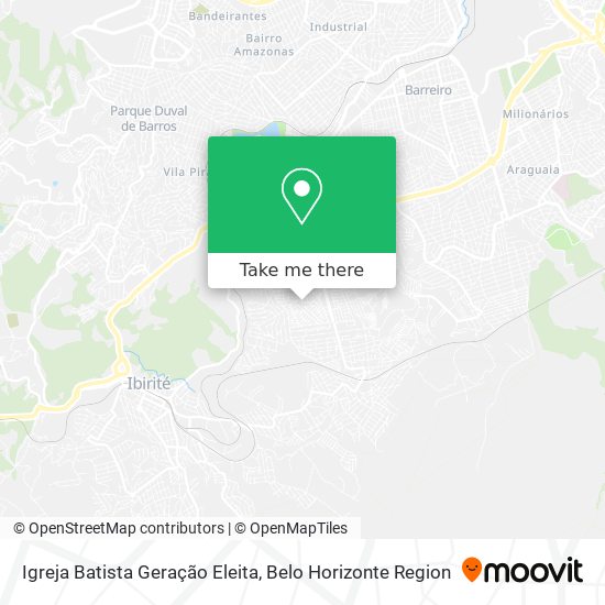 Igreja Batista Geração Eleita map