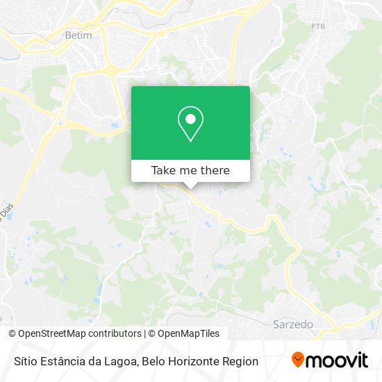 Sítio Estância da Lagoa map