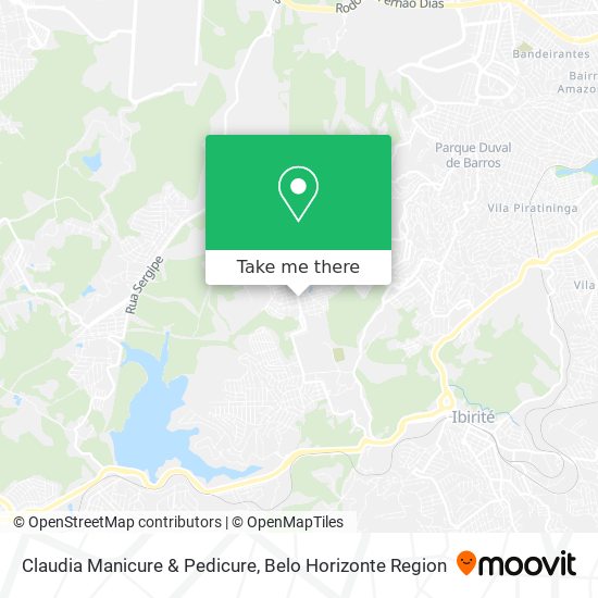 Claudia Manicure & Pedicure map