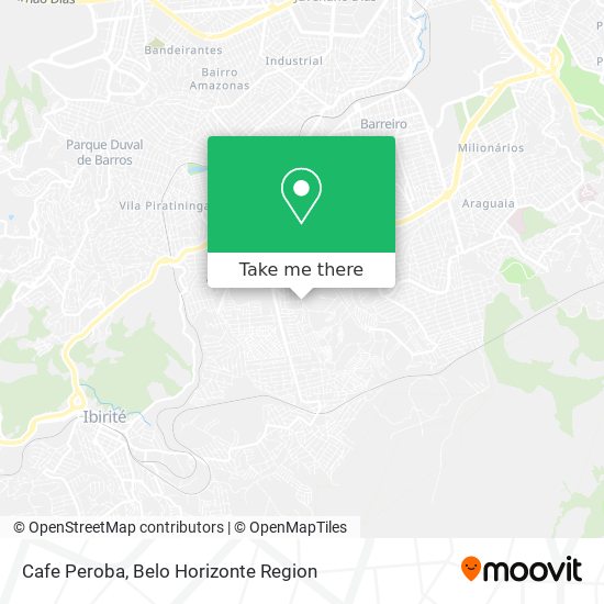 Cafe Peroba map