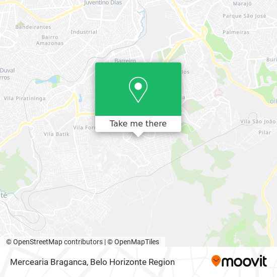 Mercearia Braganca map