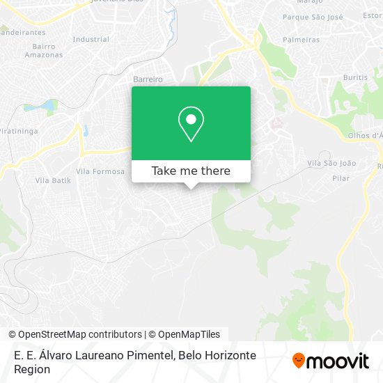 E. E. Álvaro Laureano Pimentel map