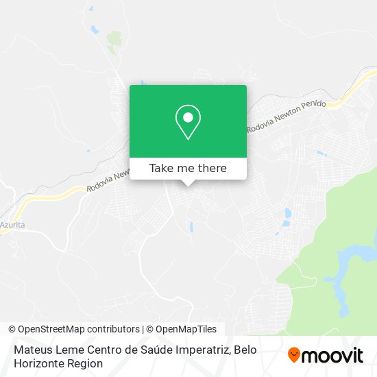 Mateus Leme Centro de Saúde Imperatriz map