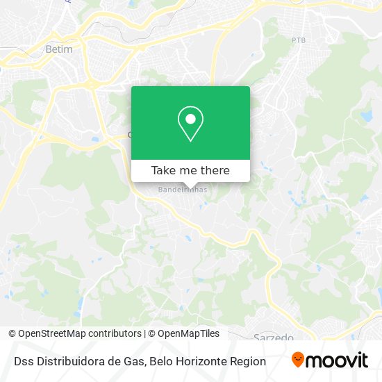 Dss Distribuidora de Gas map