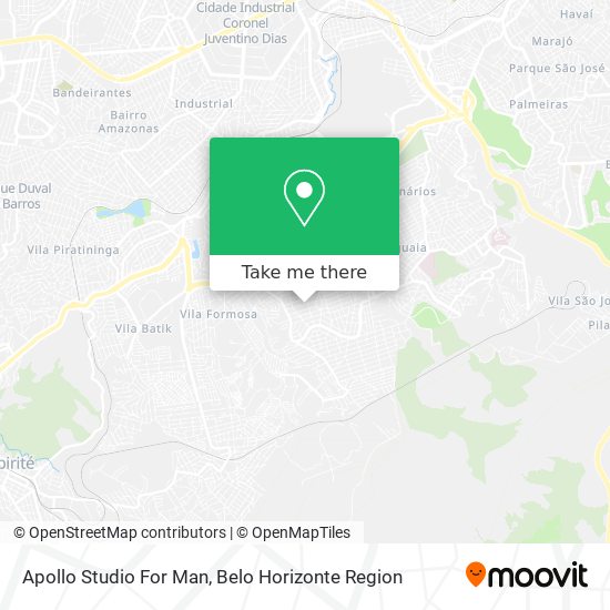 Apollo Studio For Man map