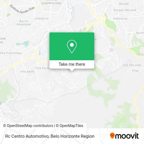 Rc Centro Automotivo map
