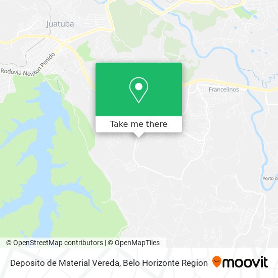 Deposito de Material Vereda map