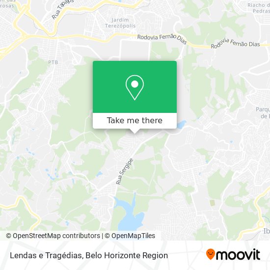 Lendas e Tragédias map