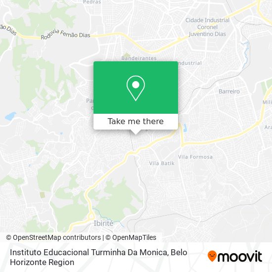 Instituto Educacional Turminha Da Monica map
