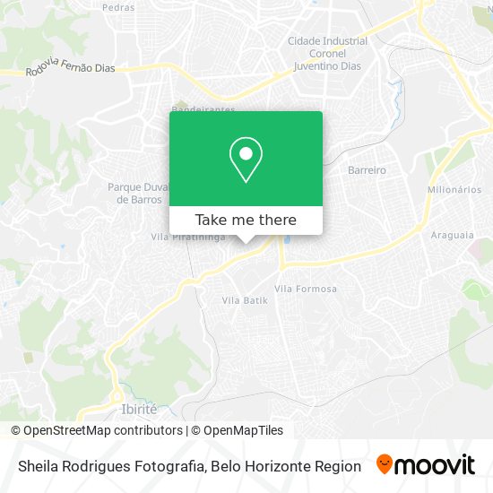 Sheila Rodrigues Fotografia map
