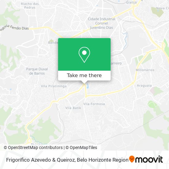 Frigorífico Azevedo & Queiroz map