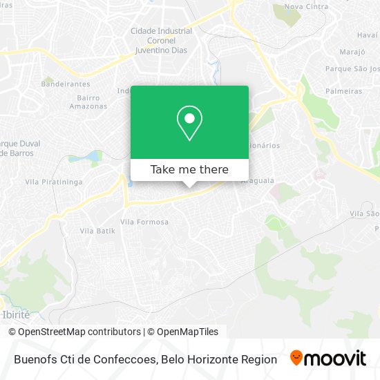 Buenofs Cti de Confeccoes map