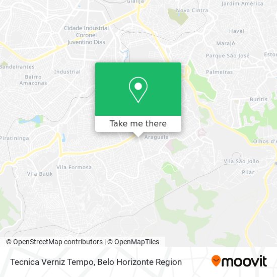 Tecnica Verniz Tempo map