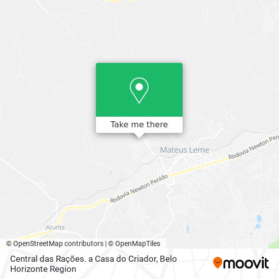 Central das Rações. a Casa do Criador map
