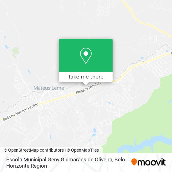 Escola Municipal Geny Guimarães de Oliveira map