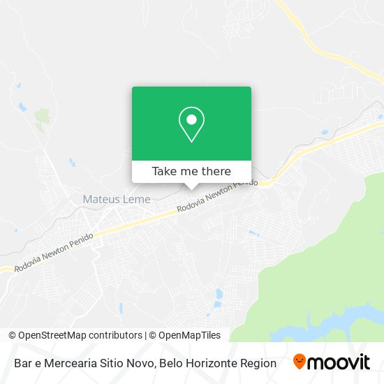 Bar e Mercearia Sitio Novo map