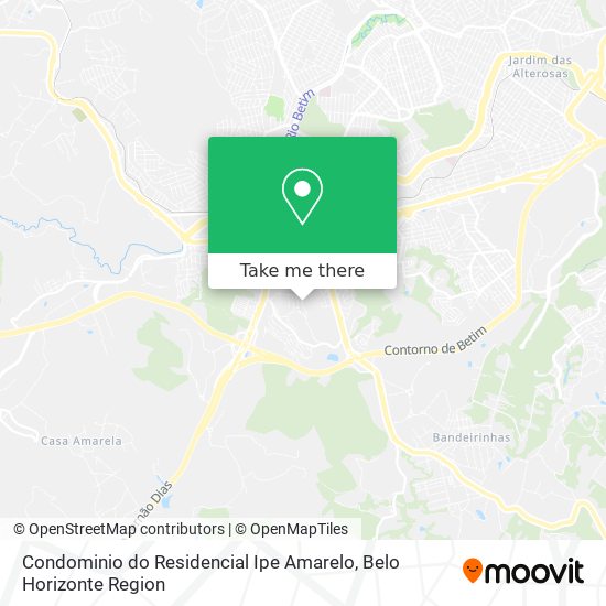 Condominio do Residencial Ipe Amarelo map