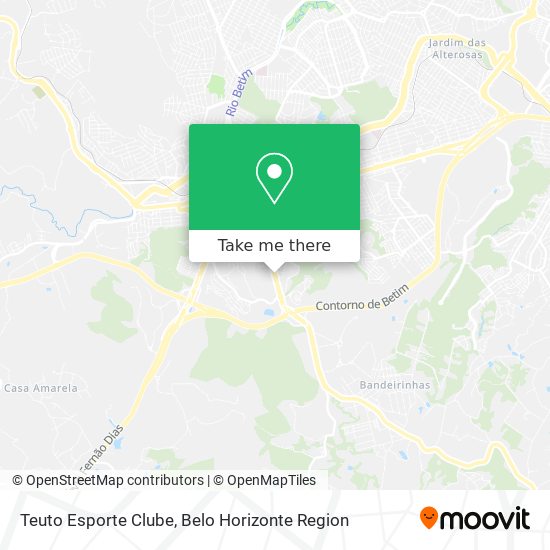 Teuto Esporte Clube map