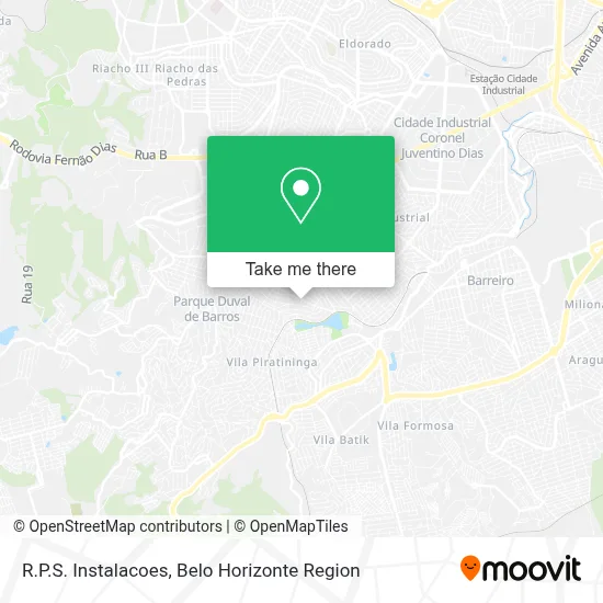 R.P.S. Instalacoes map
