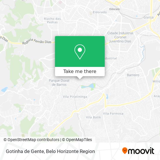 Gotinha de Gente map