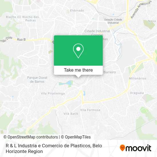 R & L Industria e Comercio de Plasticos map