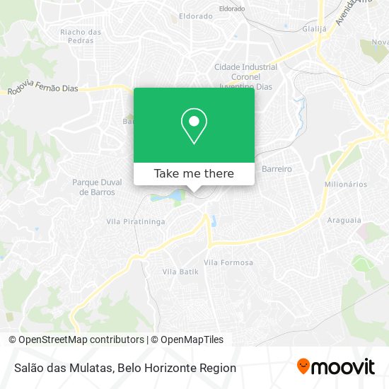 Salão das Mulatas map