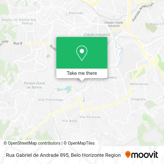 Rua Gabriel de Andrade 895 map
