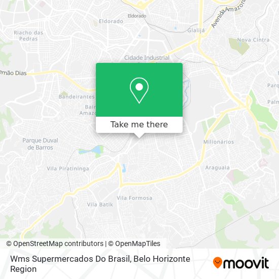 Wms Supermercados Do Brasil map