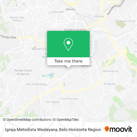 Igreja Metodista Wesleyana map