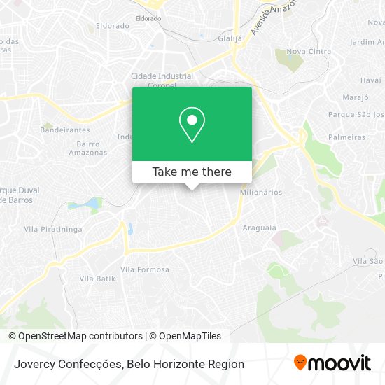 Jovercy Confecções map