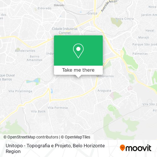 Unitopo - Topografia e Projeto map