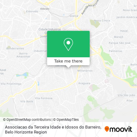 Associacao da Terceira Idade e Idosos do Barreiro map